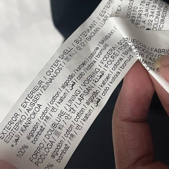 NWT Pull&Bear One Shoulder Crop Top | Black Asymmetrical Going Out Top | Large - Picture 8 of 9